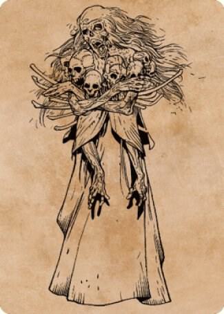 Myrkul, Lord of Bones Art Card (73/81) [Commander Legends: Battle for Baldur's Gate Art Series]