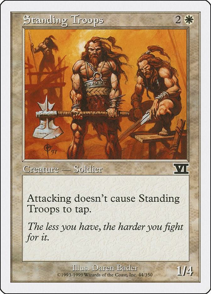 Standing Troops (44) [Classic Sixth Edition]