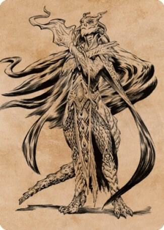 Lozhan, Dragons' Legacy Art Card (69) [Commander Legends: Battle for Baldur's Gate Art Series]