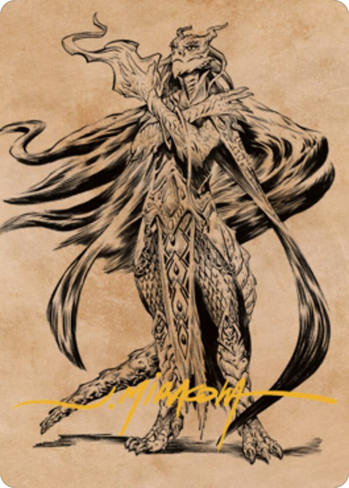 Lozhan, Dragons' Legacy Art Card (Gold-Stamped Signature) (69) [Commander Legends: Battle for Baldur's Gate Art Series]