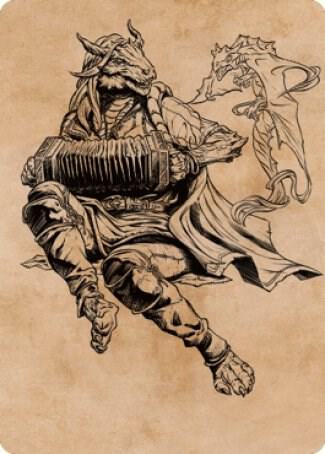 Korlessa, Scale Singer Art Card (68) [Commander Legends: Battle for Baldur's Gate Art Series]