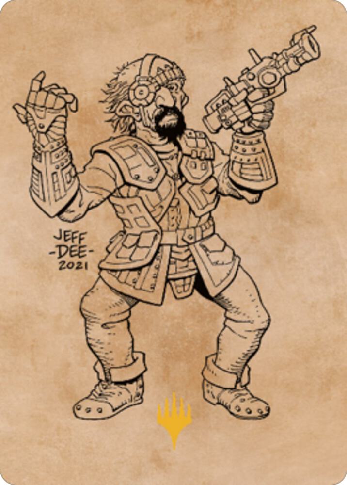 Jan Jansen, Chaos Crafter Art Card (Gold-Stamped) (66) [Commander Legends: Battle for Baldur's Gate Art Series]