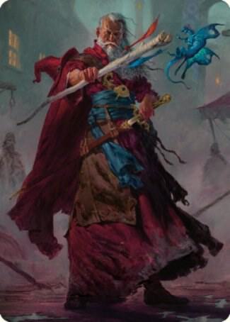 Elminster Art Card (64/81) [Commander Legends: Battle for Baldur's Gate Art Series]