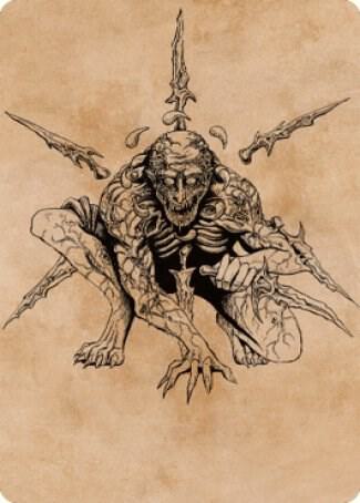 Bhaal, Lord of Murder Art Card (63) [Commander Legends: Battle for Baldur's Gate Art Series]