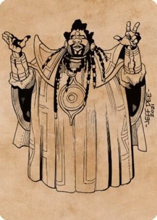 Alaundo the Seer Art Card (61) [Commander Legends: Battle for Baldur's Gate Art Series]