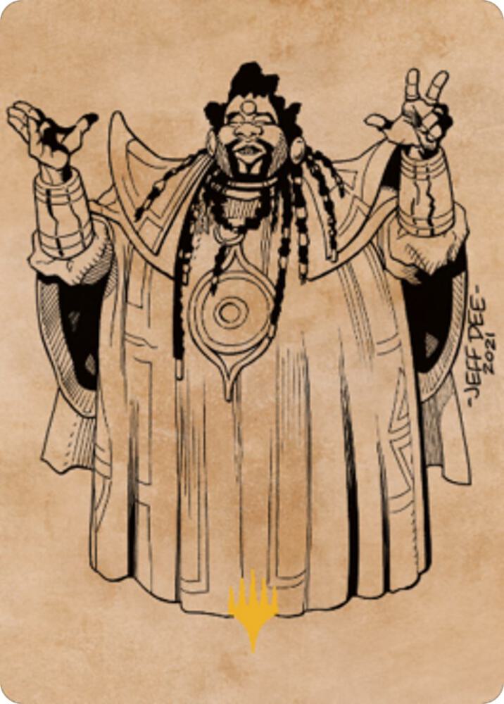 Alaundo the Seer Art Card (Gold-Stamped) (61) [Commander Legends: Battle for Baldur's Gate Art Series]
