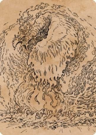 Nemesis Phoenix Art Card (56) [Commander Legends: Battle for Baldur's Gate Art Series]