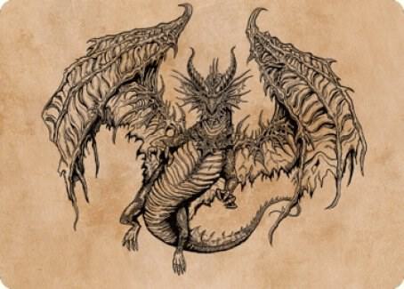 Ganax, Astral Hunter Art Card (53) [Commander Legends: Battle for Baldur's Gate Art Series]