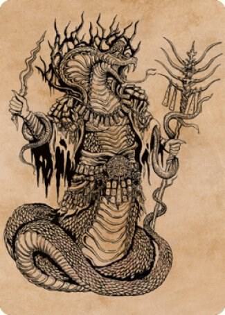 Sivriss, Nightmare Speaker Art Card (51/81) [Commander Legends: Battle for Baldur's Gate Art Series]