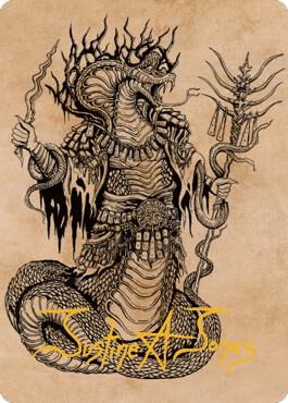 Sivriss, Nightmare Speaker Art Card (51/81) (Gold-Stamped Signature) [Commander Legends: Battle for Baldur's Gate Art Series]