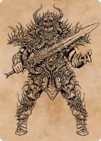 Sarevok, Deathbringer Art Card (50) [Commander Legends: Battle for Baldur's Gate Art Series]