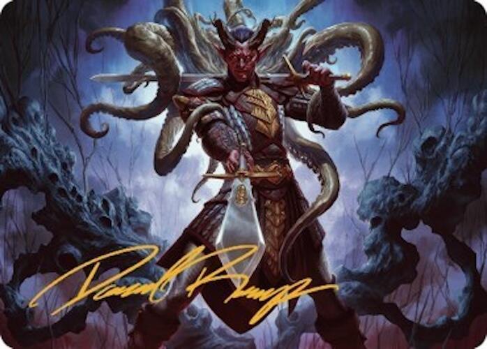 Zevlor, Elturel Exile Art Card (42/81) (Gold-Stamped Signature) [Commander Legends: Battle for Baldur's Gate Art Series]