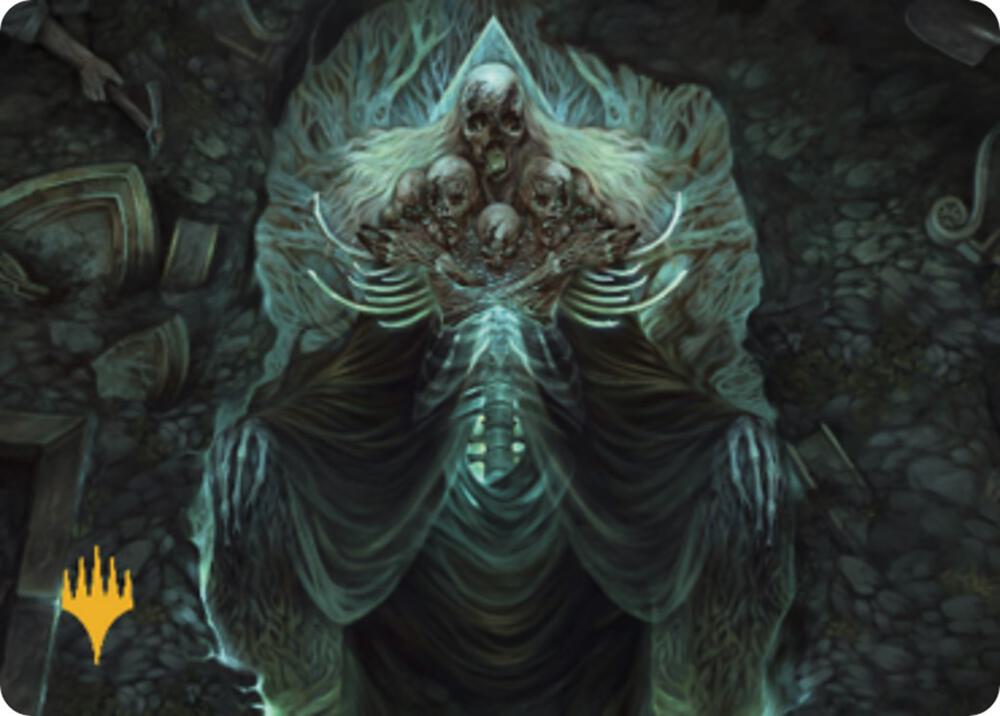 Myrkul, Lord of Bones Art Card (39/81) (Gold-Stamped) [Commander Legends: Battle for Baldur's Gate Art Series]