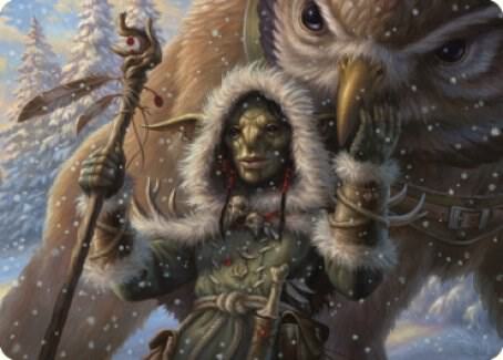 Owlbear Shepherd Art Card (35) [Commander Legends: Battle for Baldur's Gate Art Series]