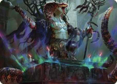 Sivriss, Nightmare Speaker Art Card (32/81) [Commander Legends: Battle for Baldur's Gate Art Series]