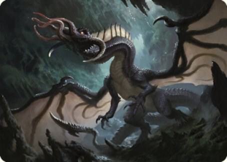 Brainstealer Dragon Art Card (31) [Commander Legends: Battle for Baldur's Gate Art Series]