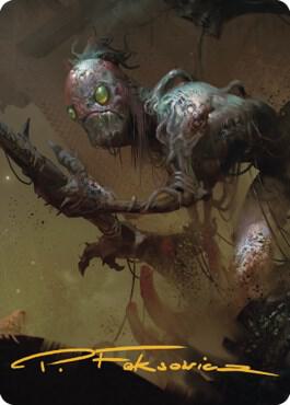 Mold Folk Art Card (Gold-Stamped Signature) (23) [Commander Legends: Battle for Baldur's Gate Art Series]
