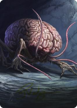 Intellect Devourer Art Card (Gold-Stamped Signature) (20) [Commander Legends: Battle for Baldur's Gate Art Series]