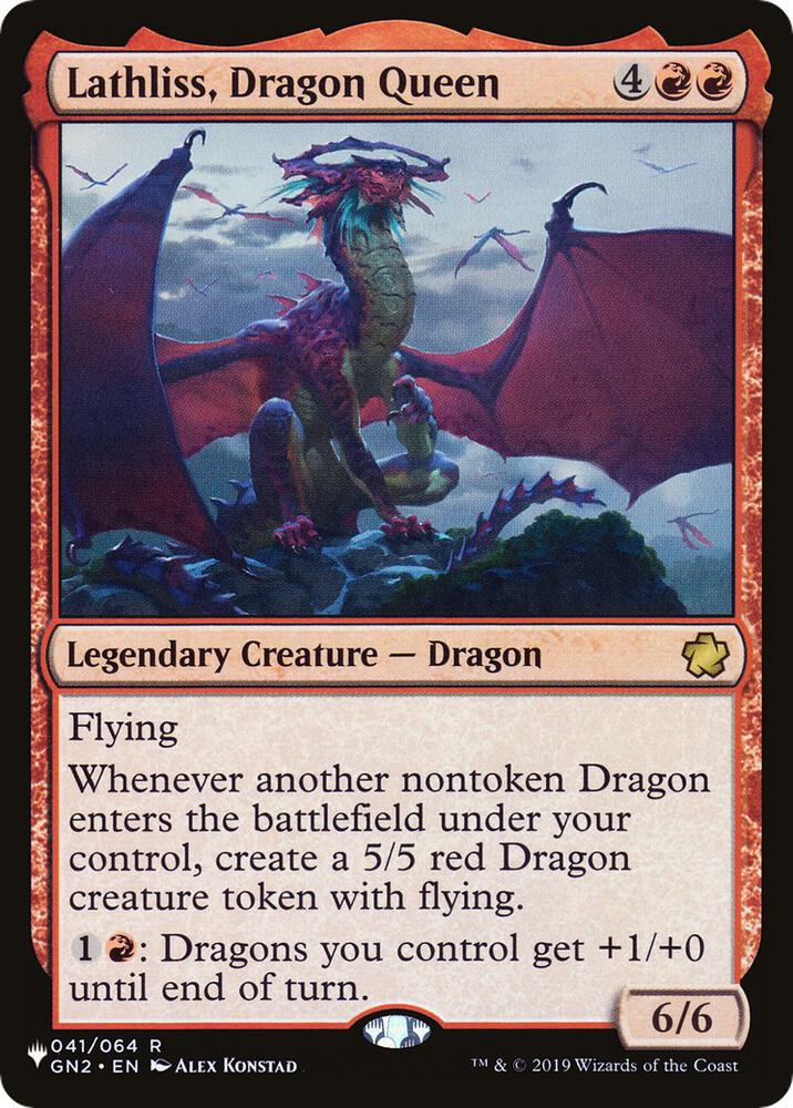 Lathliss, Dragon Queen (041/064) [The List]