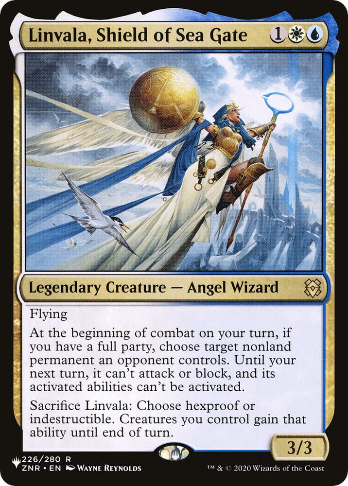 Linvala, Shield of Sea Gate (226/280) [The List]