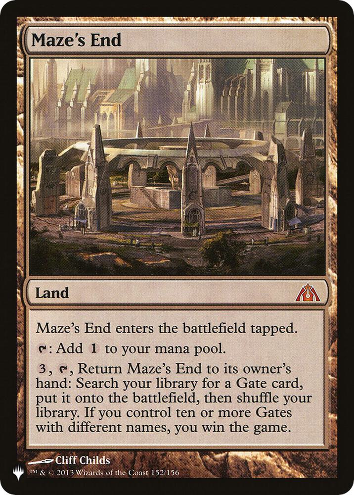 Maze's End (152/156) [The List]