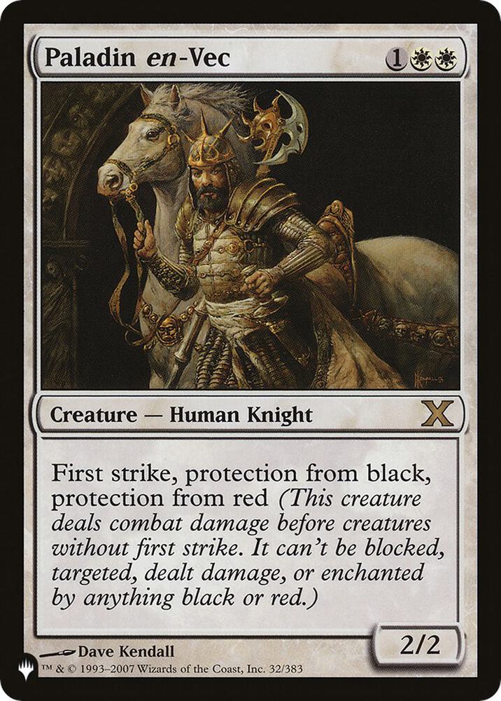 Paladin en-Vec (32/383) [The List]