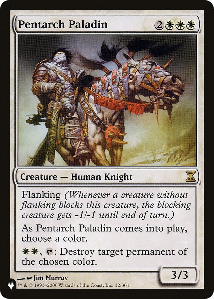 Pentarch Paladin (32/301) [The List]