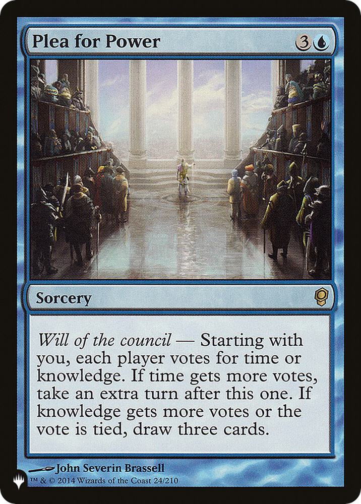 Plea for Power (24/210) [The List]