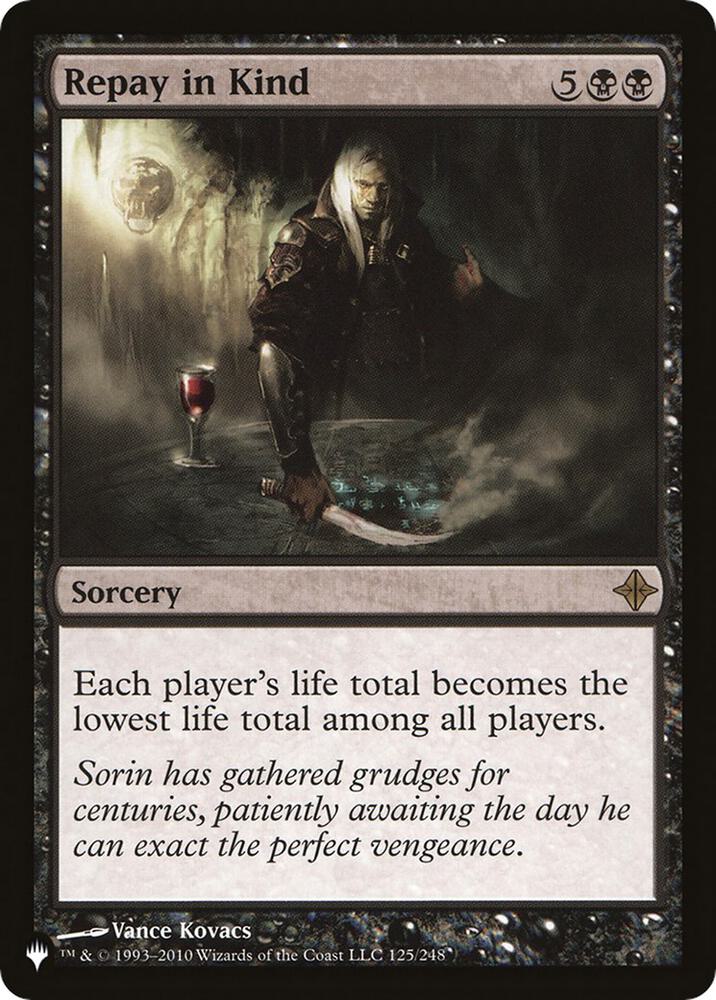 Repay in Kind (125/248) [The List]