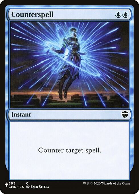 Counterspell (CMR) (395) [The List]