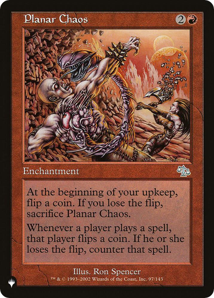 Planar Chaos (97) [The List]