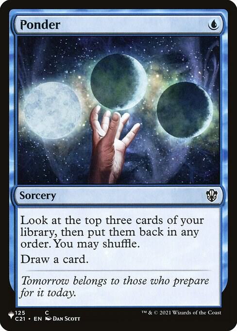 Ponder (125) [The List]
