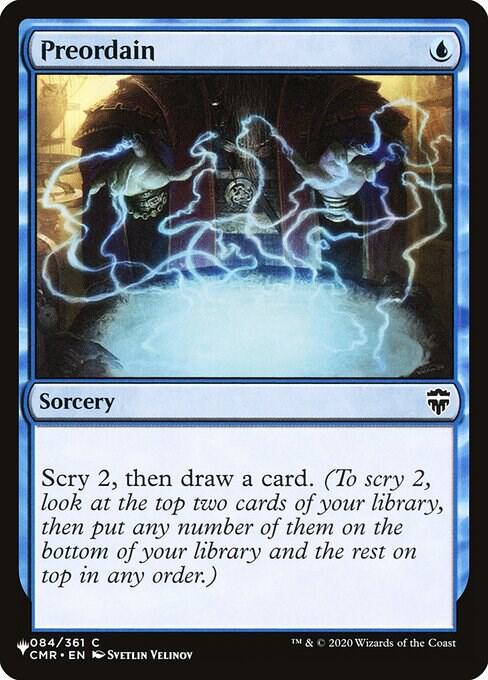 Preordain (CMR) (84) [The List]