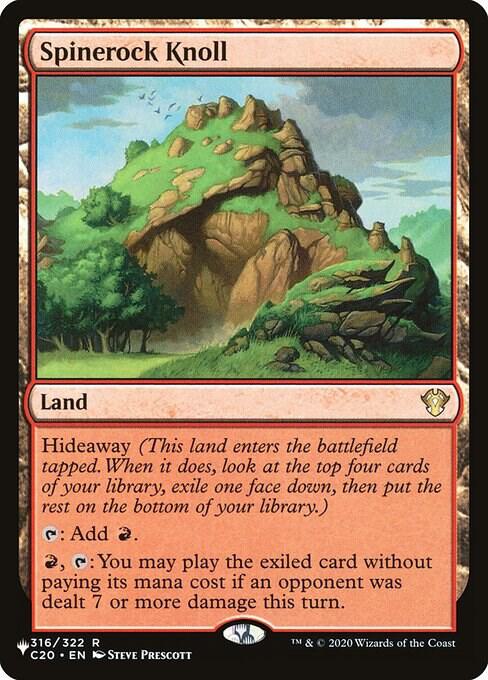 Spinerock Knoll (C20) (316) [The List]