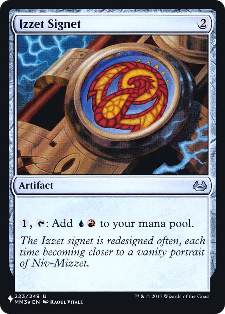 Izzet Signet (223) [The List]