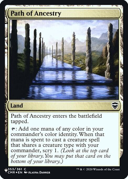 Path of Ancestry (CMR) (353) [The List]