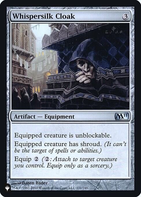 Whispersilk Cloak (M11) (221) [The List]