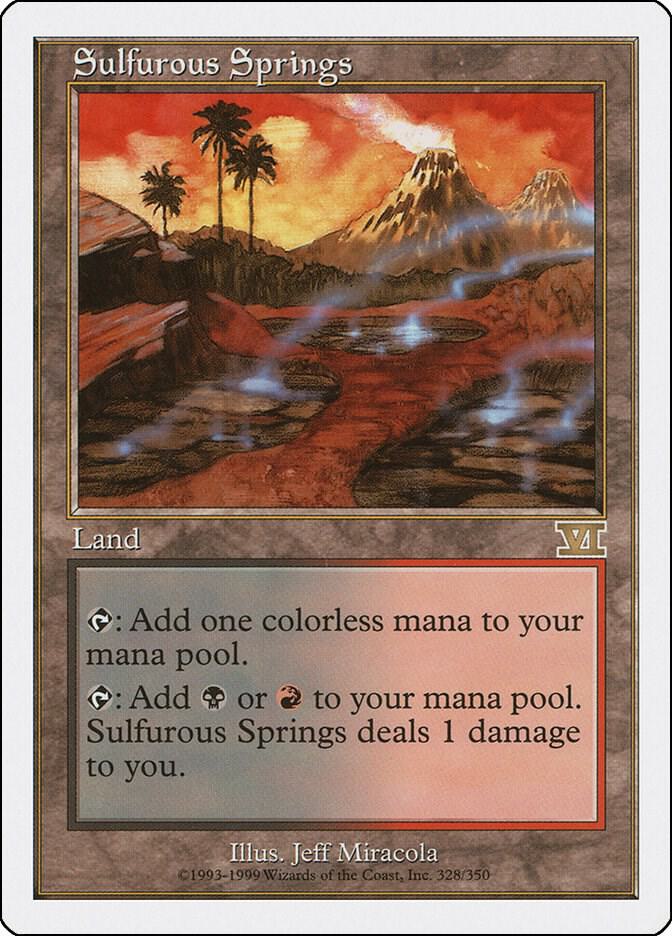 Sulfurous Springs (328) [Classic Sixth Edition]