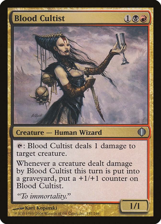 Blood Cultist (157) [Shards of Alara]
