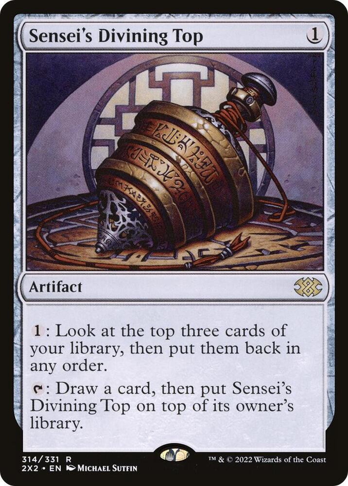 Sensei's Divining Top (314) [Double Masters 2022]
