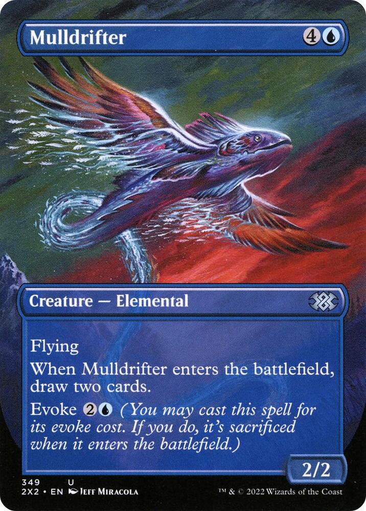 Mulldrifter (Borderless) (349) [Double Masters 2022] [Borderless]