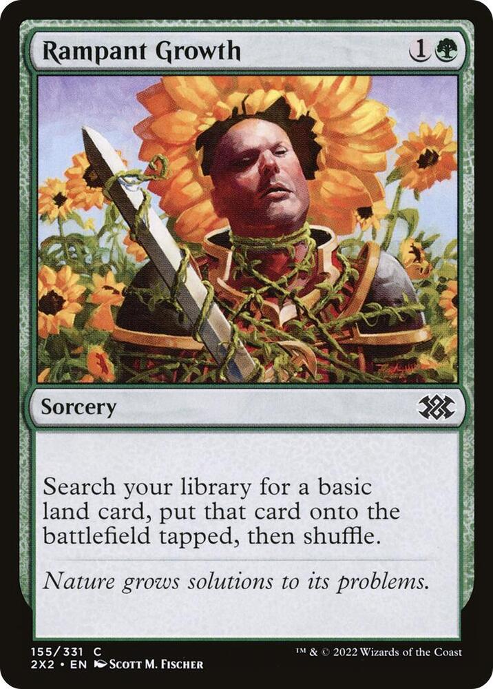 Rampant Growth (155) [Double Masters 2022]