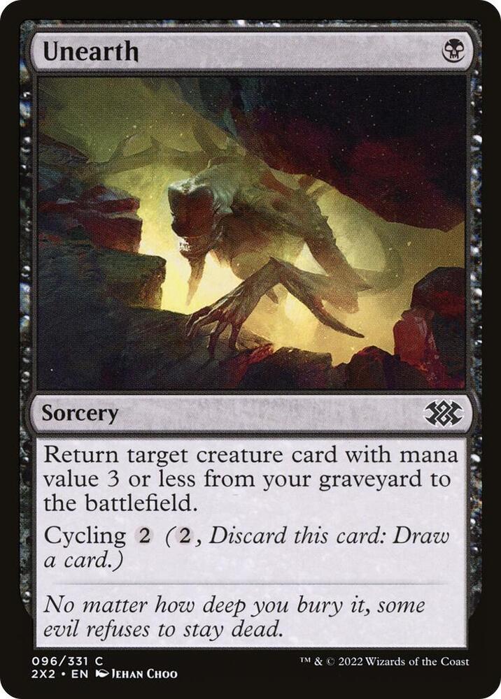 Unearth (96) [Double Masters 2022]