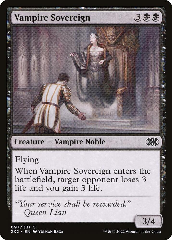 Vampire Sovereign (97) [Double Masters 2022]