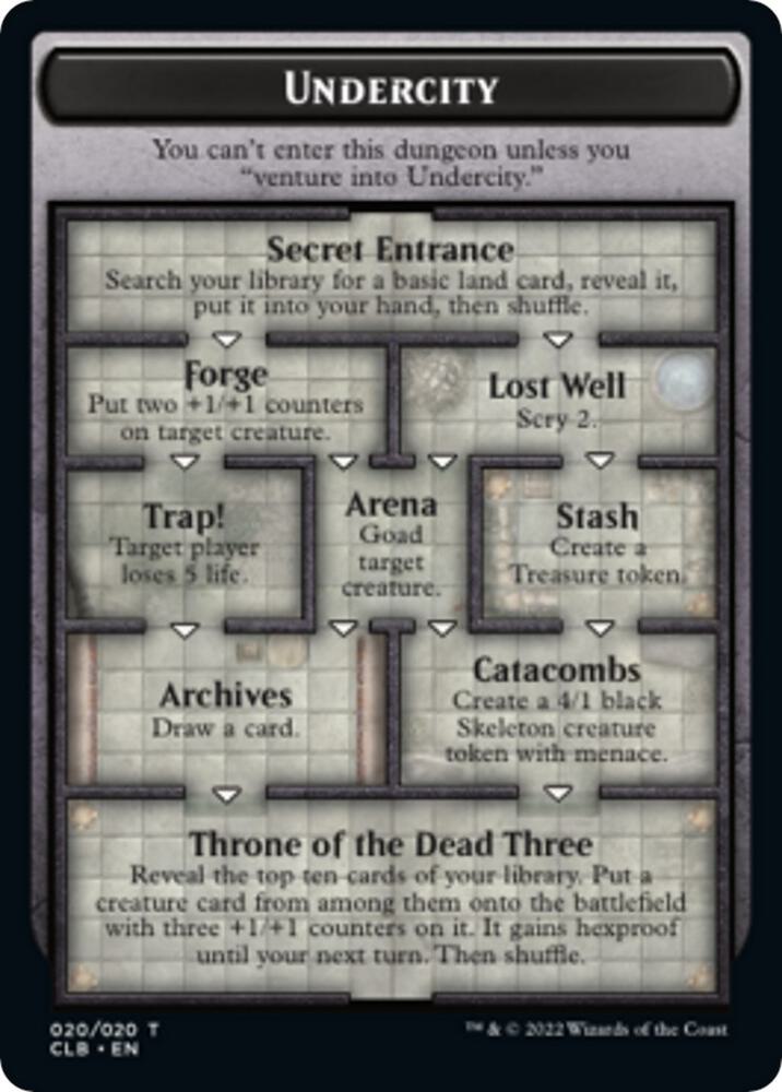 Undercity (AFR) (20) [Oversize Cards]