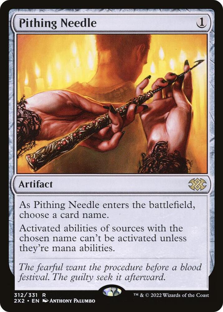Pithing Needle (312) [Double Masters 2022]
