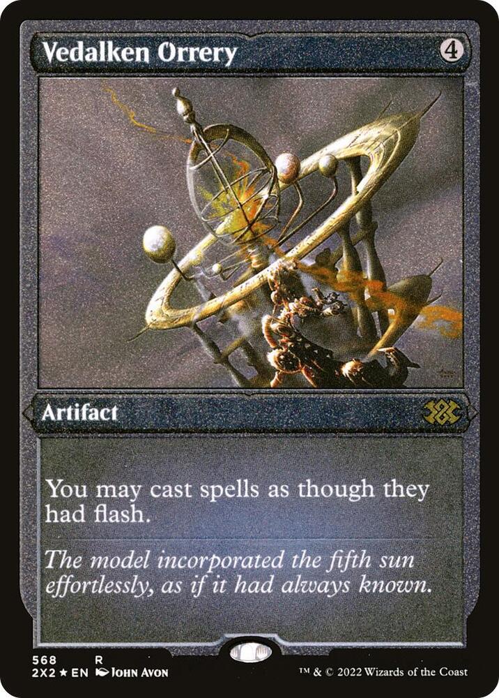 Vedalken Orrery (Foil Etched) (568) [Double Masters 2022]