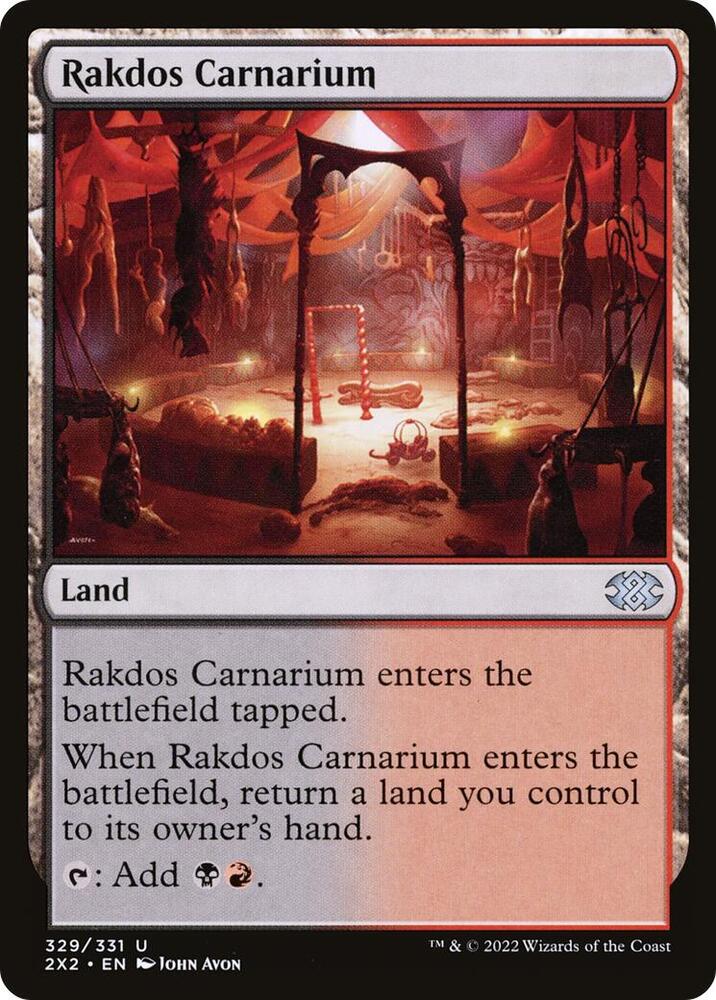 Rakdos Carnarium (329) [Double Masters 2022]