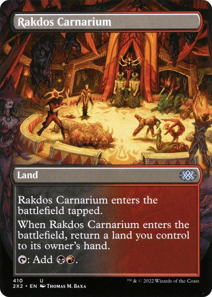 Rakdos Carnarium (Borderless) (410) [Double Masters 2022] [Borderless]