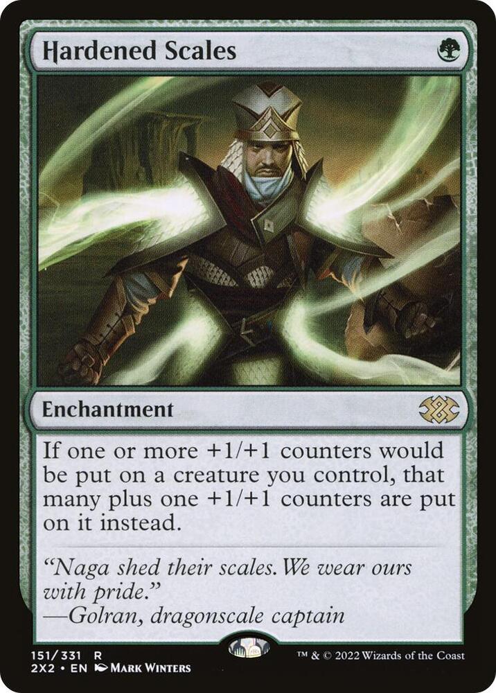 Hardened Scales (151) [Double Masters 2022]
